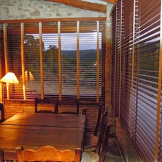 Veneciana de madera